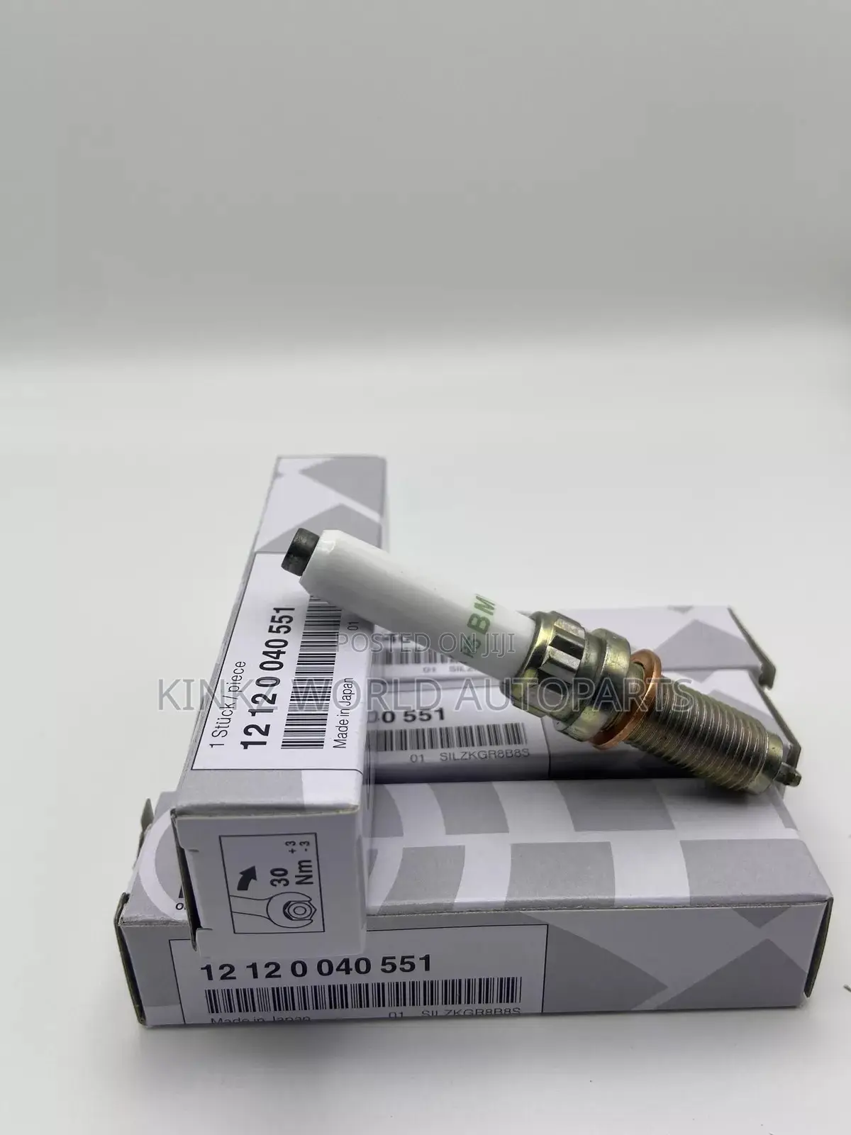 BMW ZR5SPP3320 Spark Plug Bosch 12120040551 F22,G30, X1,X3