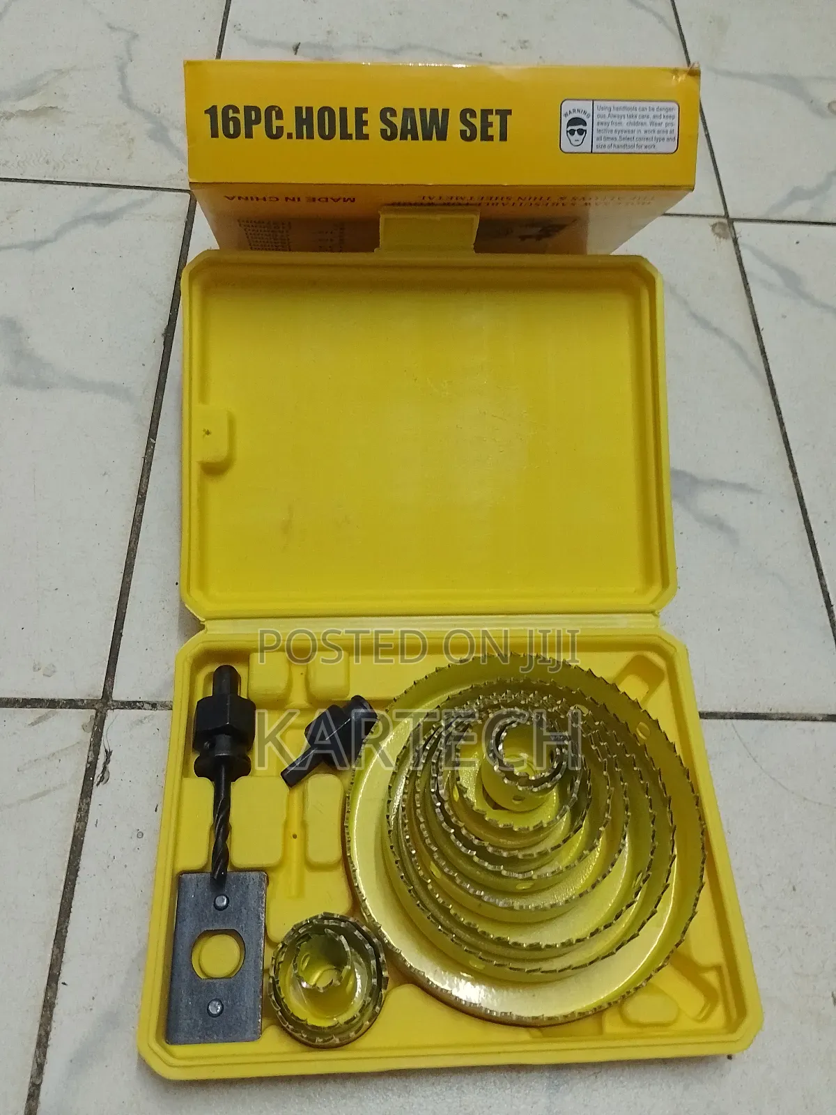 16pcs Hole Saw Set