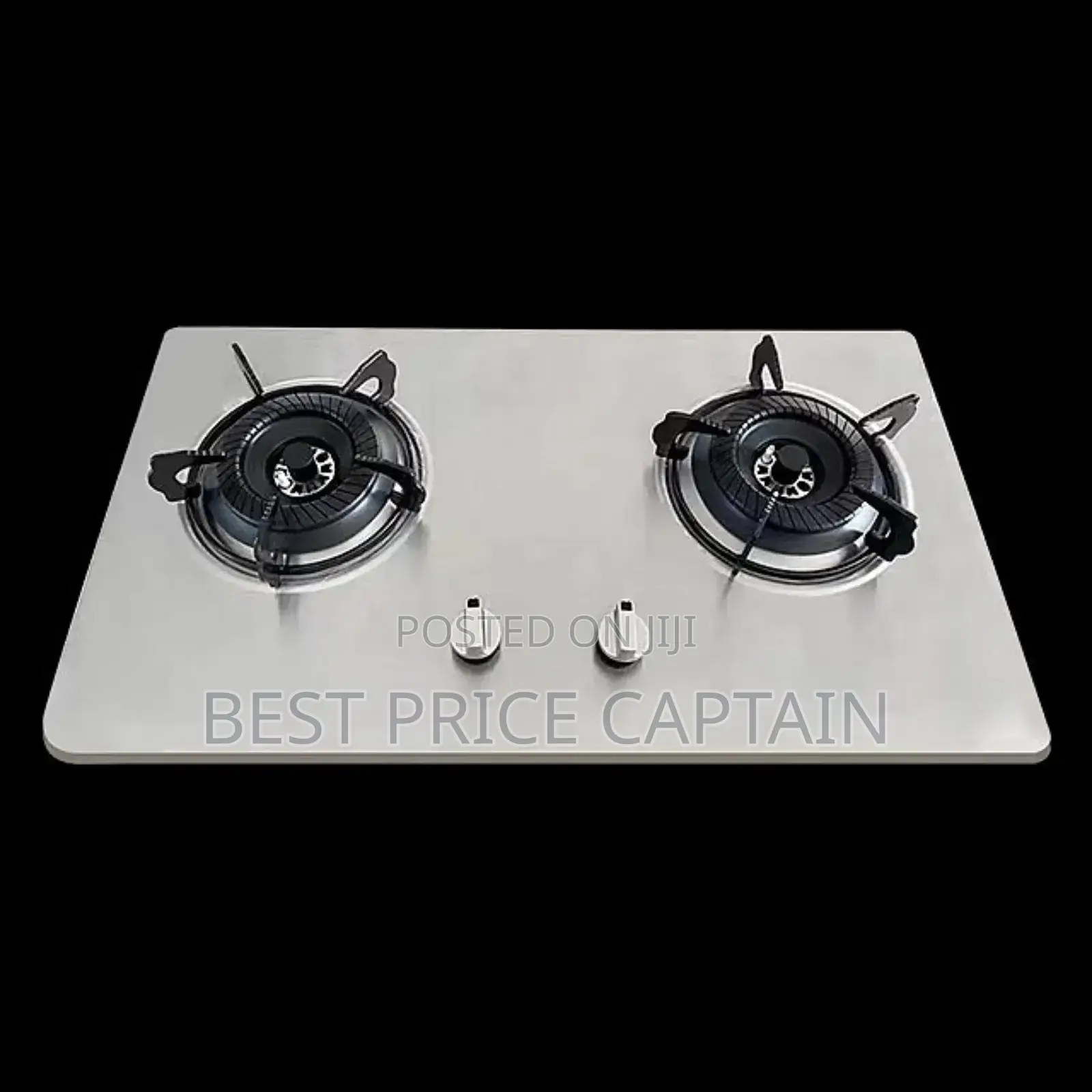 2 Burner Amaze Stainless Hob Cooker