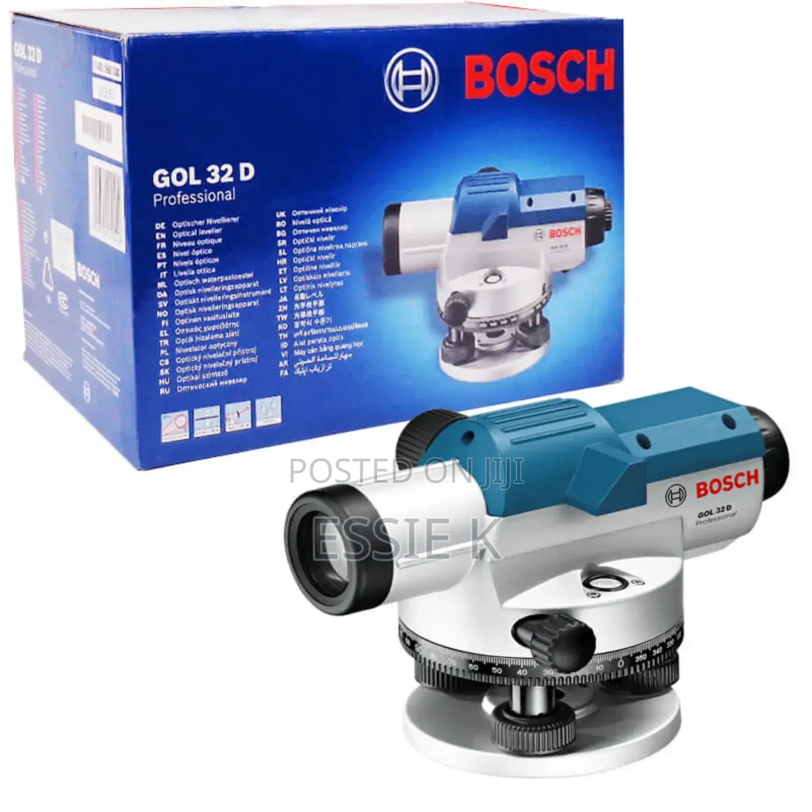 Gol 32 D+Kit Professional Bosch Dumpy Level