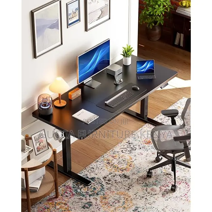 Officetable:1400mm Ergonomic Adjustable Height Computer Desk
