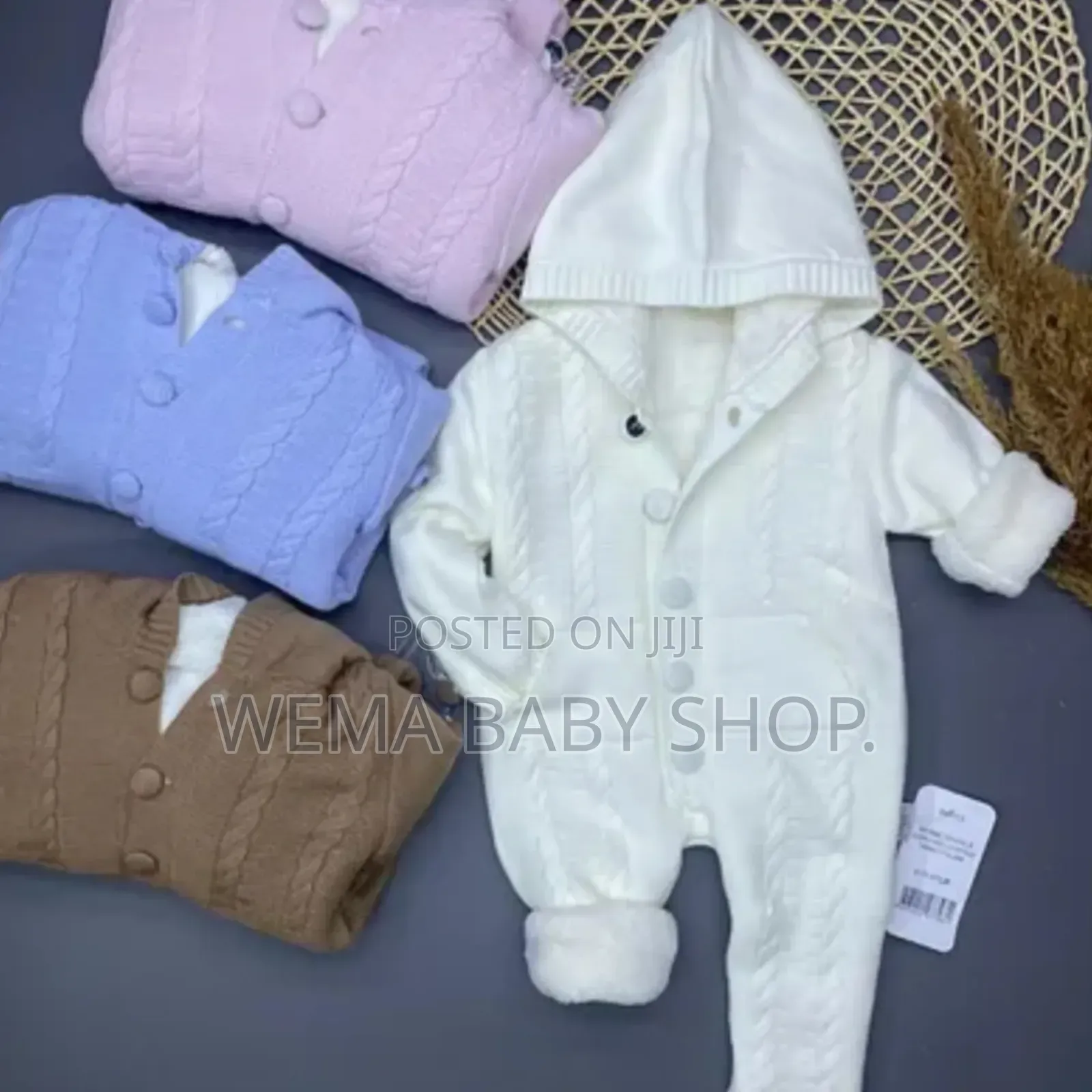 Baby Warm Turkey Woollen Rompers With a Warm Cotton Lining