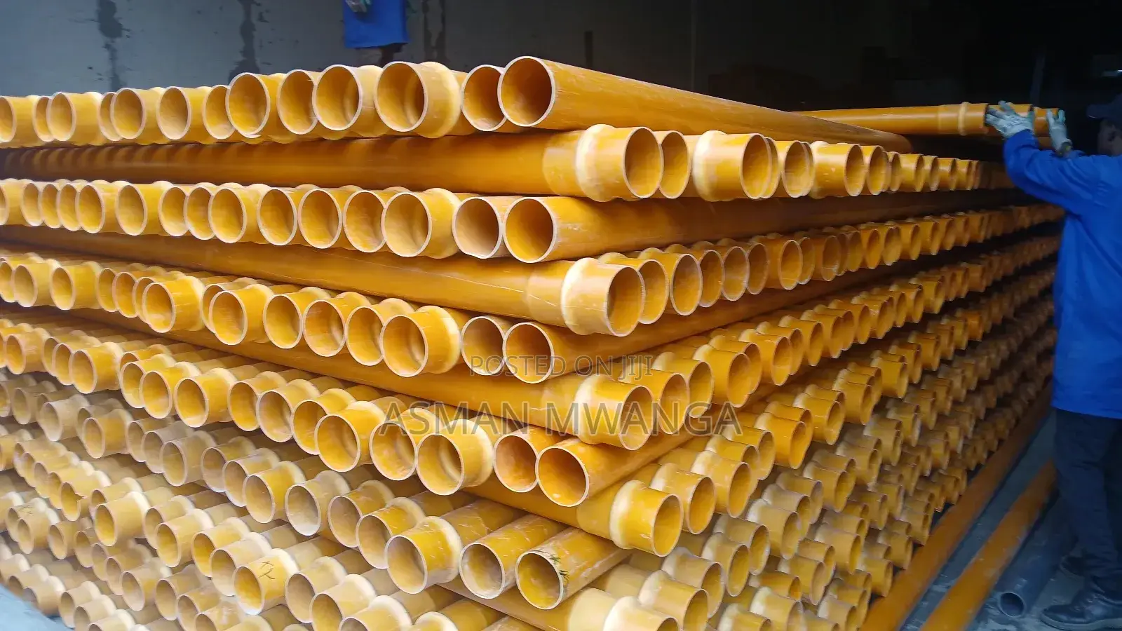 PVC Waste Pipe 4" by 6mtrs