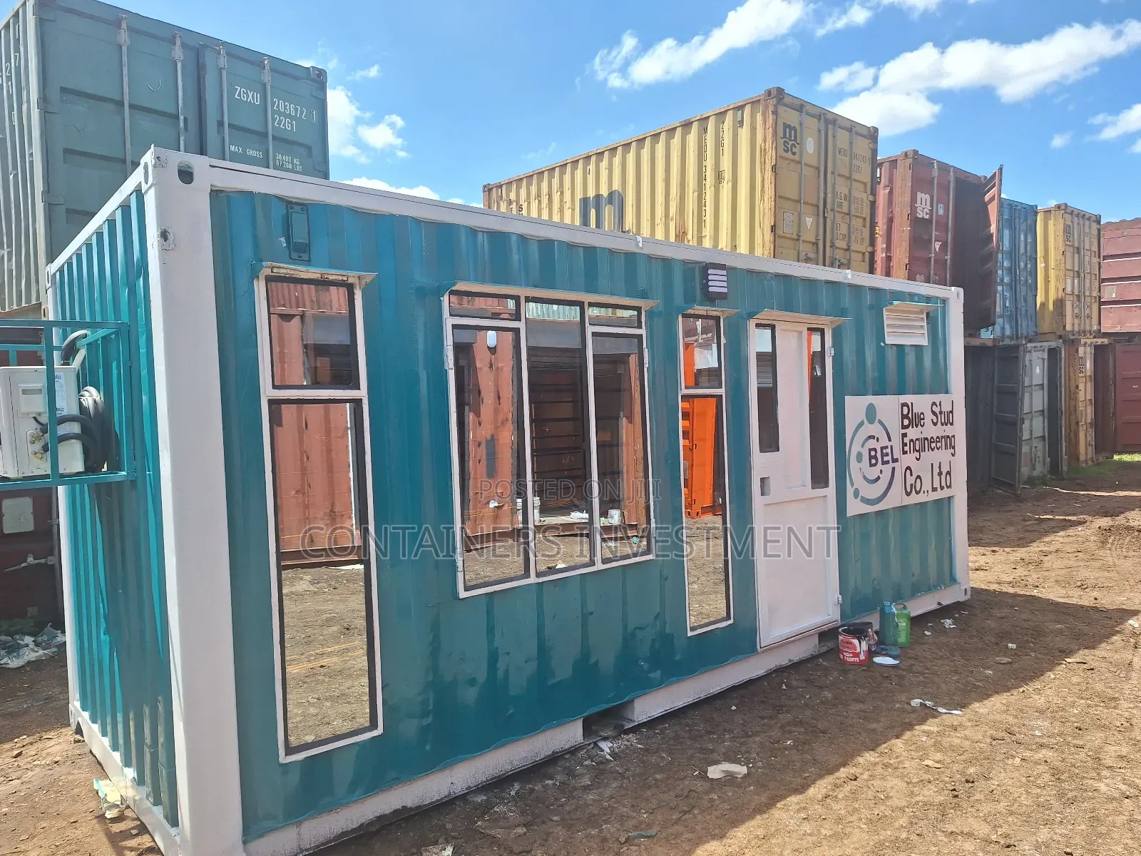 Well Insulated Container Office-We Supply Container Offices.