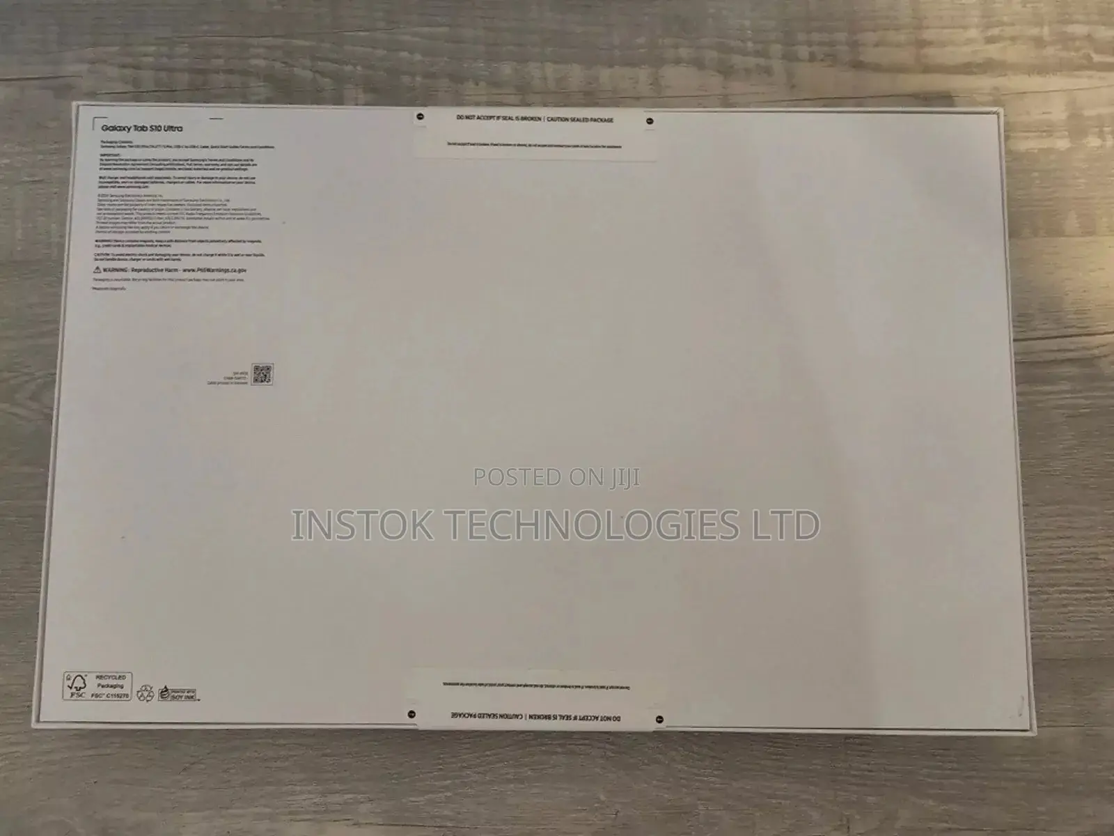 New Samsung Galaxy Tab S10 Ultra 256 GB Black