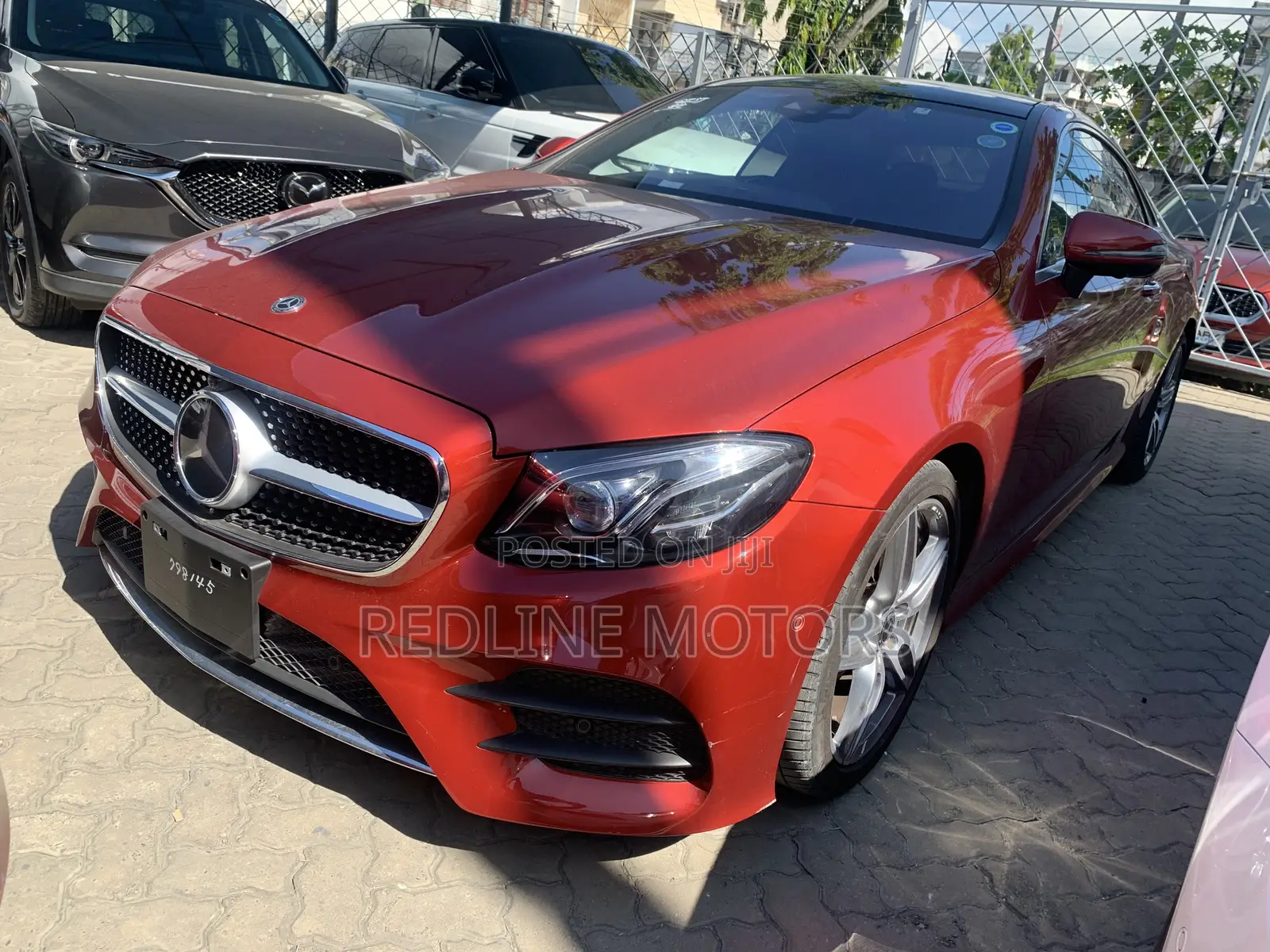 Mercedes-Benz E200 2017 Red