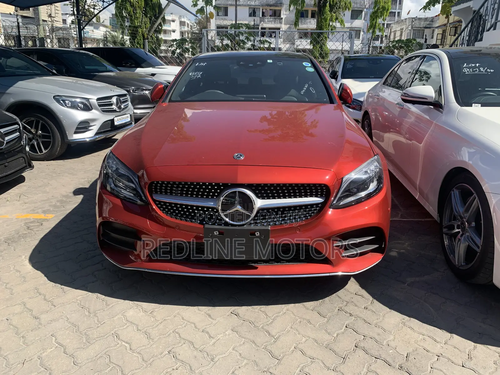 Mercedes-Benz C200 2018 Red