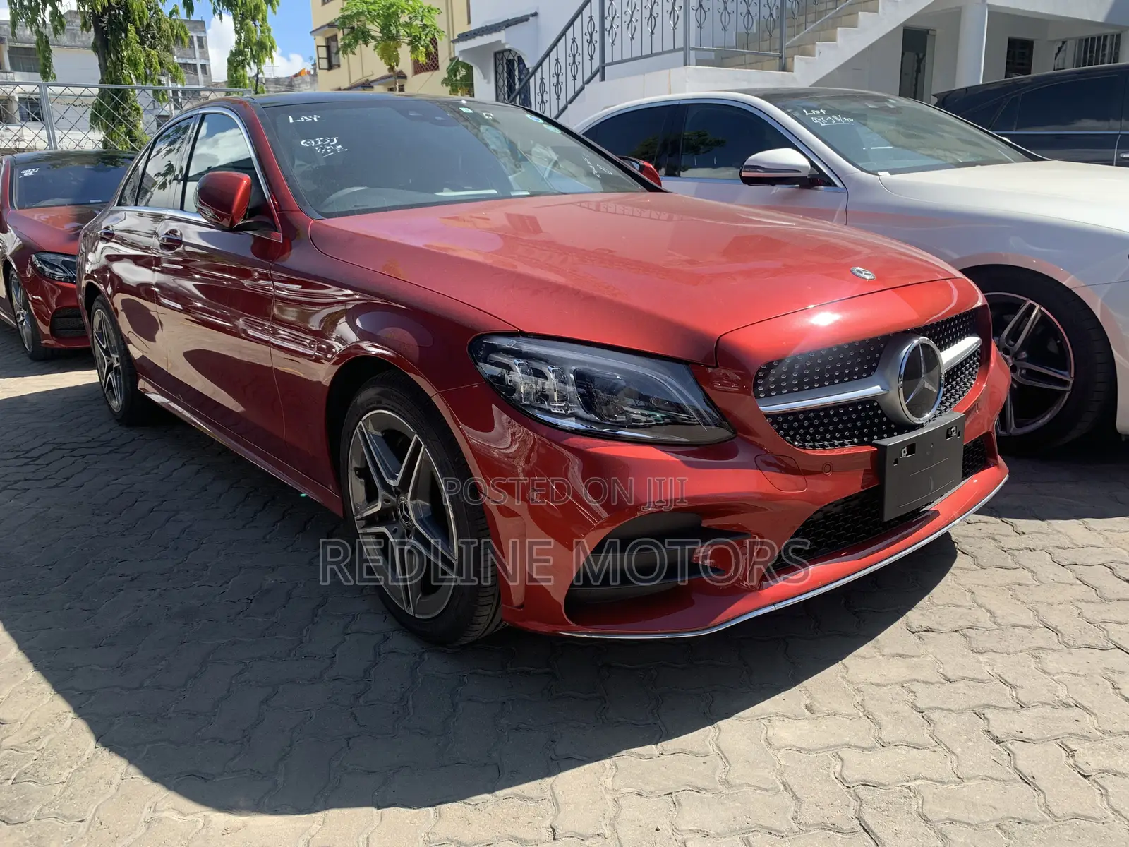 Mercedes-Benz C200 2018 Red