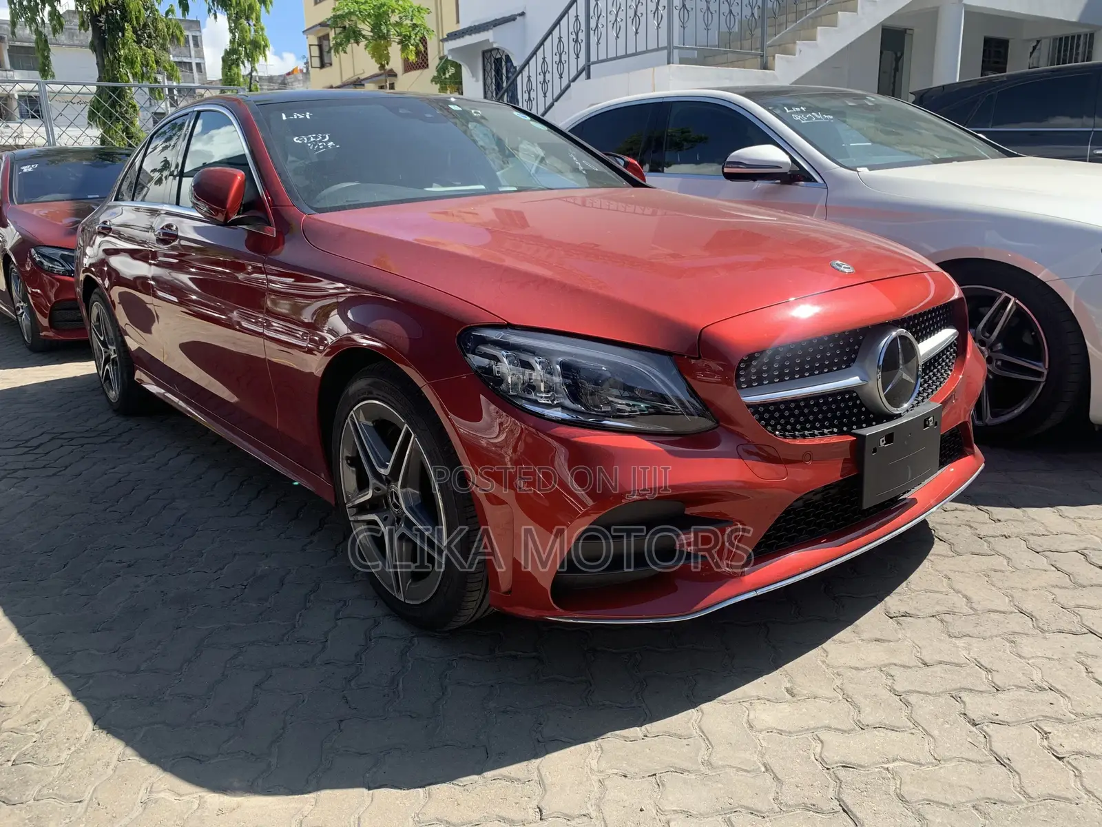 Mercedes-Benz C200 2018 Red