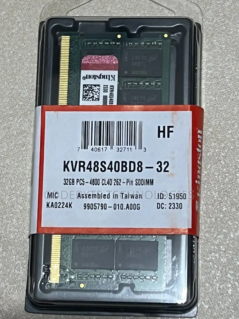 Kingston Laptop Ddr5 Ram 32gb 5600^Ddr5 Ram 32gb