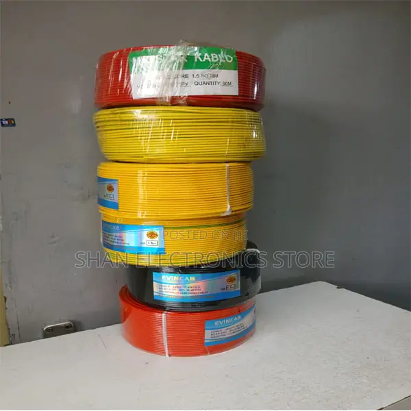 High Quality 2.5mm Evin Cab Cables:Red,Black,Green Yellow