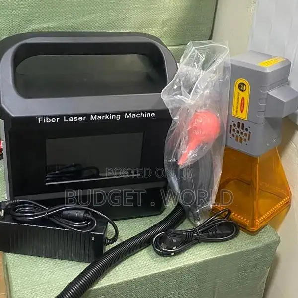 Handheld Fiber Laser Marking Machine .Metal Qr Code Printer