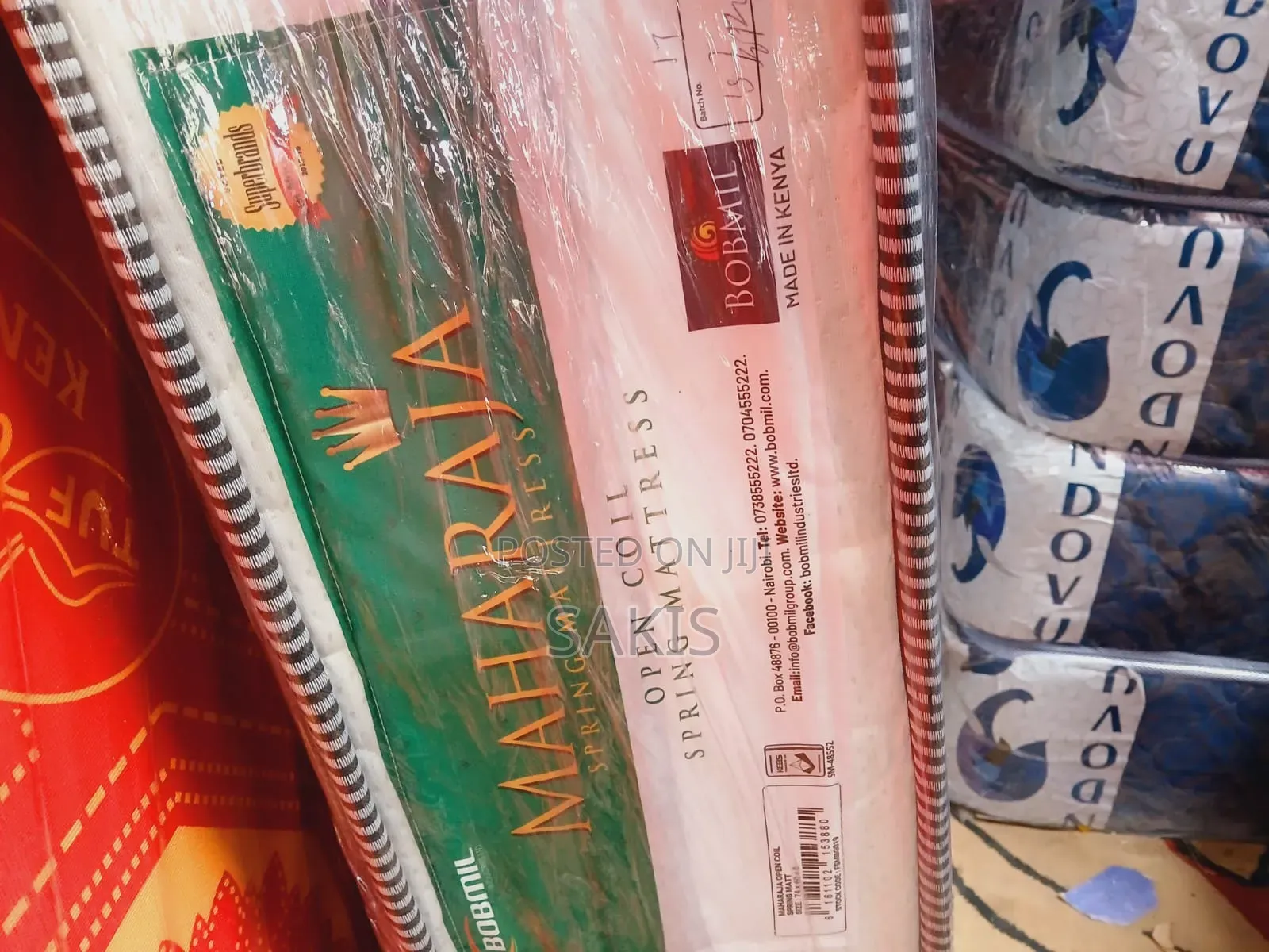 Bobmil Maharaja 5 X 6 X 8 Spring Mattresses. Free Delivery