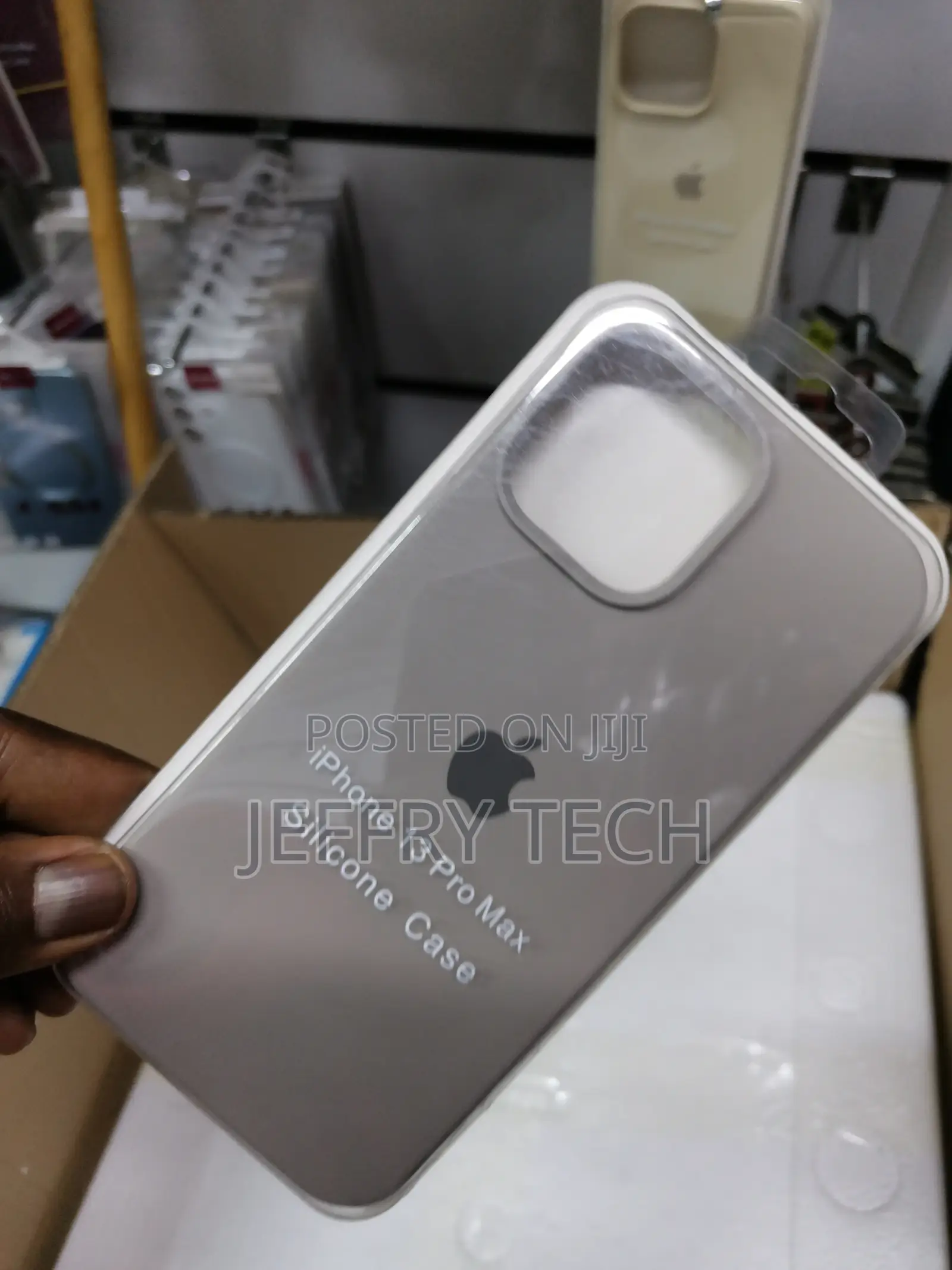 Silicone Case for iPhone 13 Pro Max Protective Case-Grayr