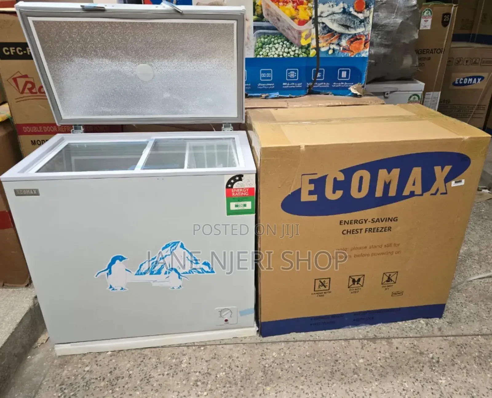 169L Ecomax Chest Deep Freezer E/169l