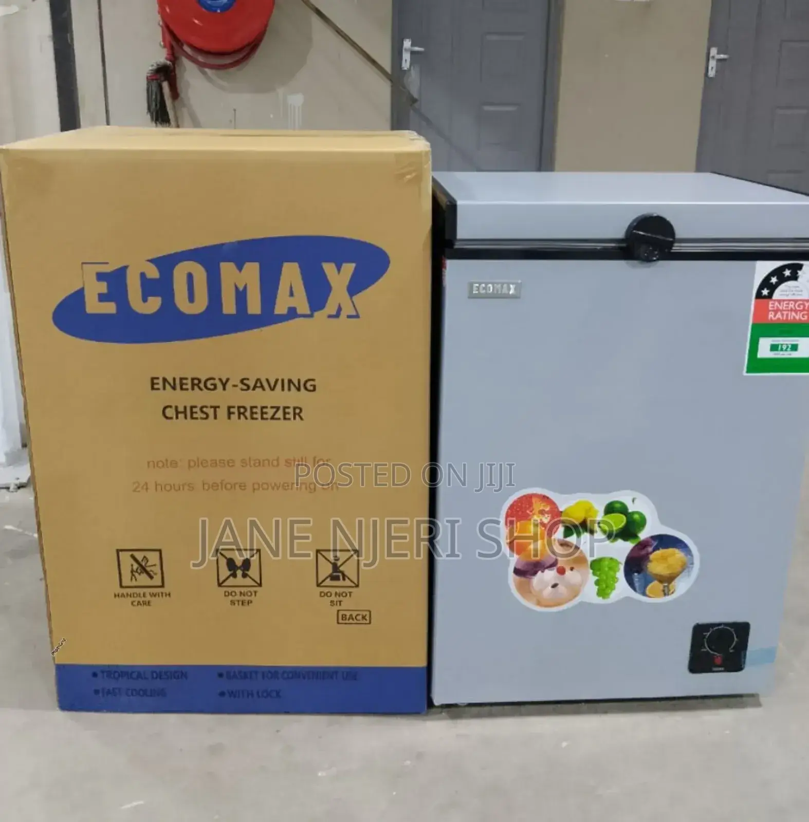 Ecomax 109 Litres Chest Freezer EC-109LF