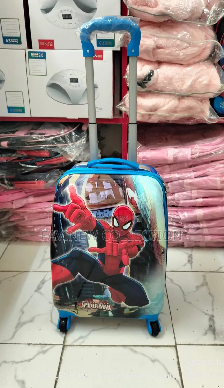 Cartoon Themed Kids Trolley Bags