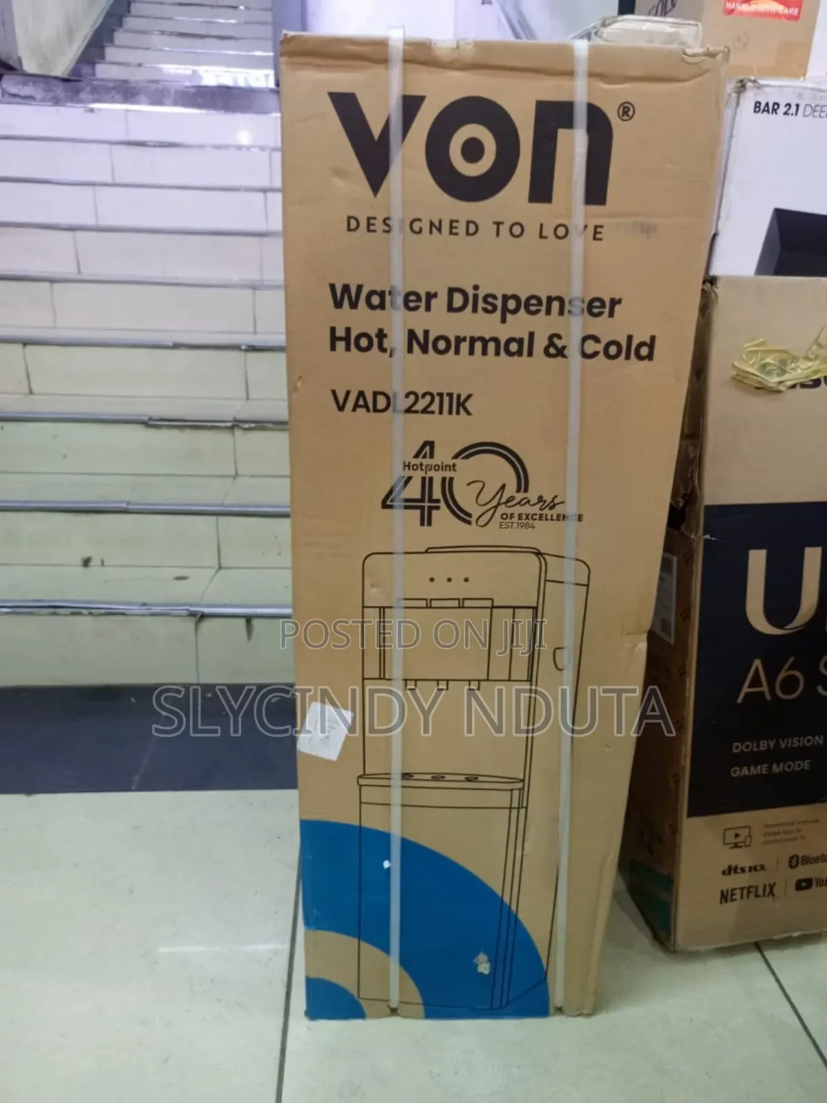 Von Water Dispenser Hot,Normal $ Cold Vad2211k