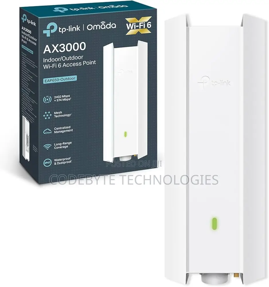 Tp Link Eap650 Access Point Ax3000 Indoor/Outdoor Wifi 6