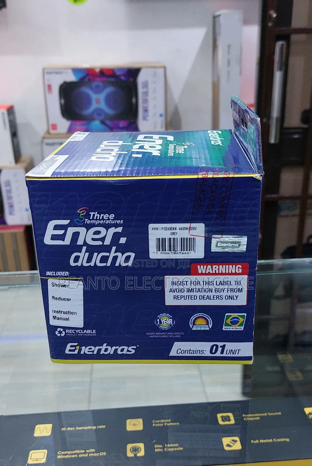 Enerbras 3T Instant Hot Shower Heater
