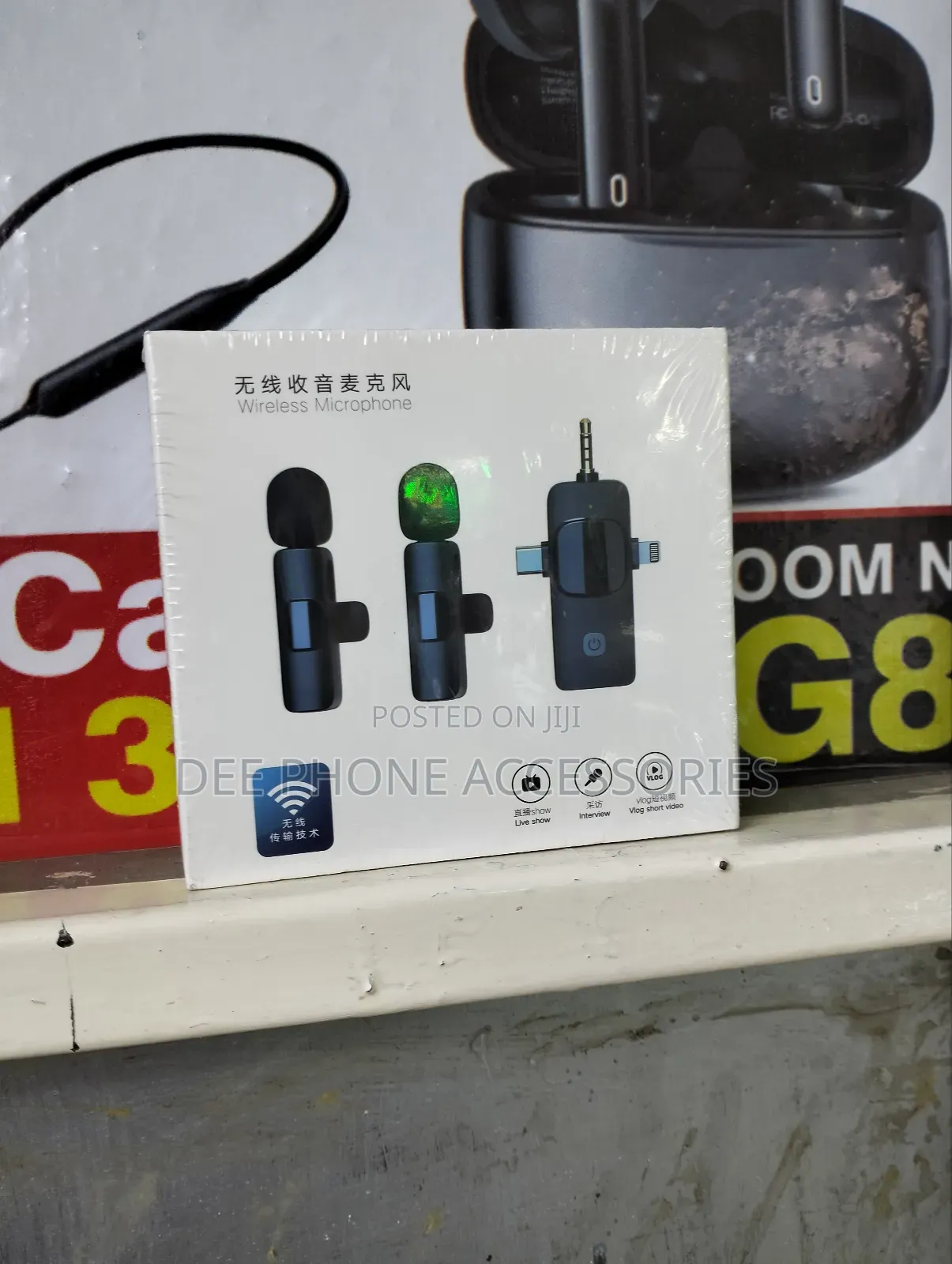 3 in 1 Wireless Recording Microphone