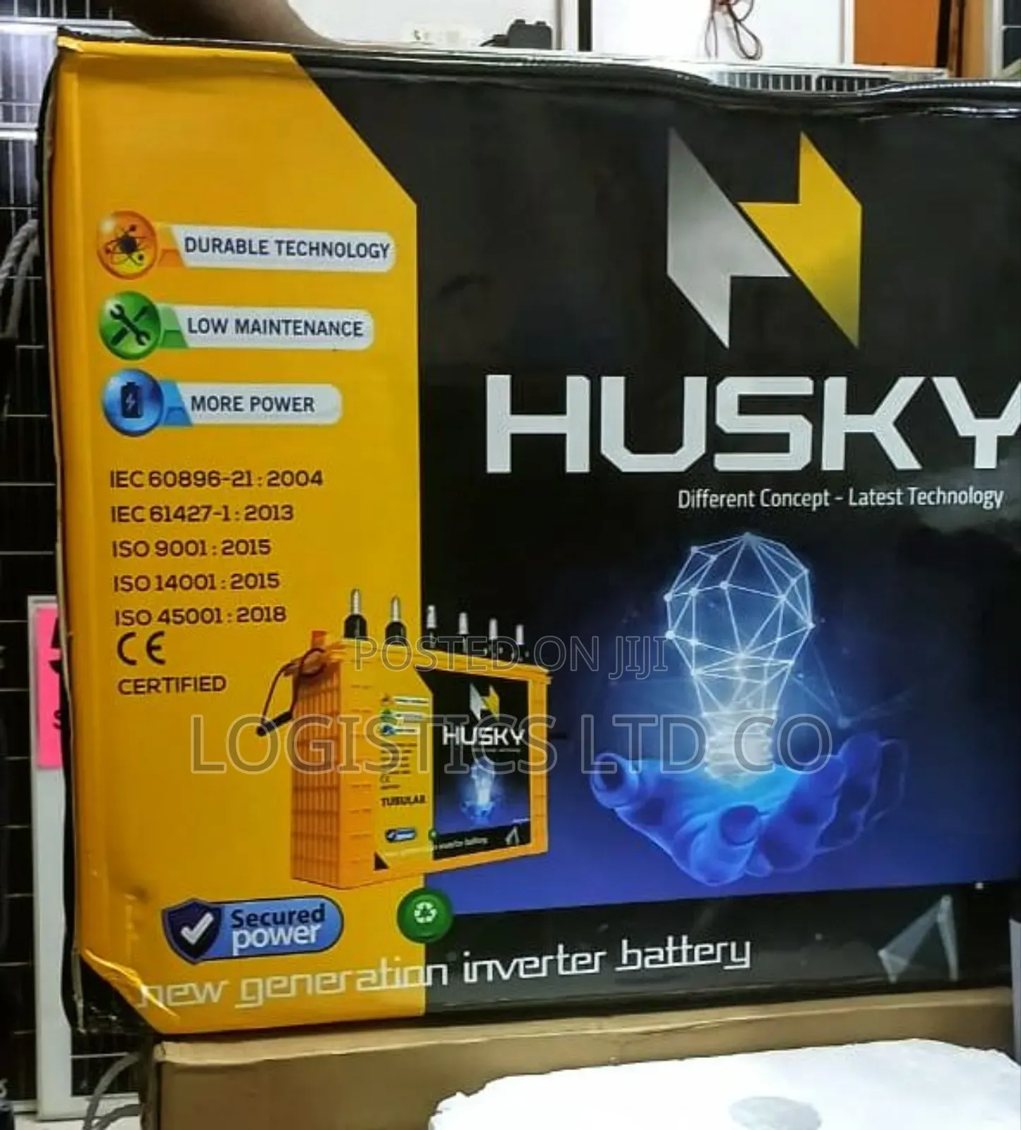 Husky 250 Ah Tall Tubular Solar Battery