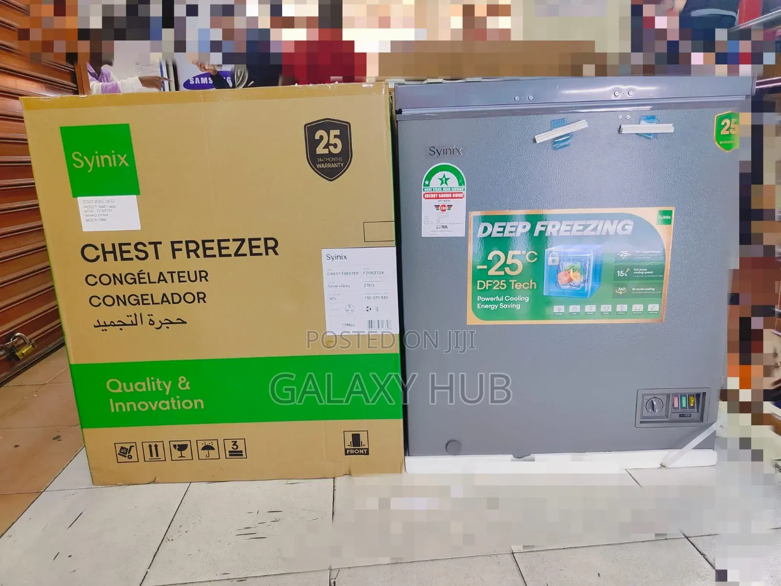 Syinix 200litres Chest Freezer