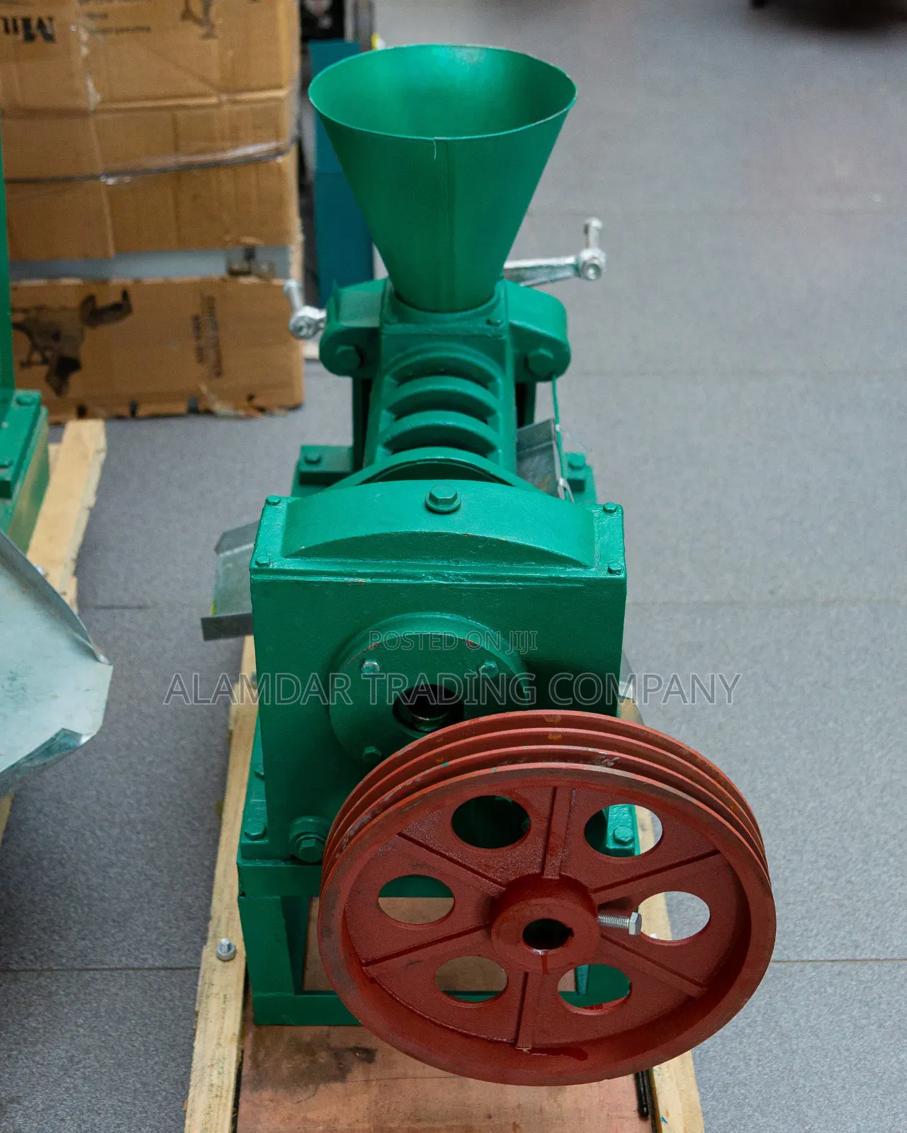Oil Press Machine Complete With 7.5hp Motor
