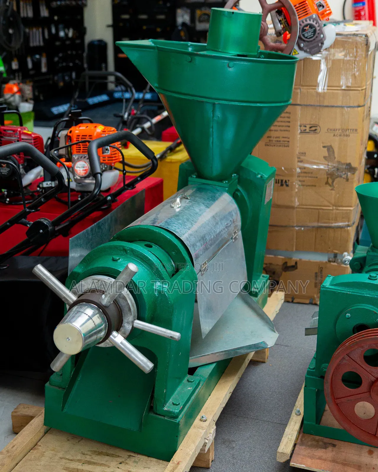 Oil Press Machine Complete With 10hp Motor