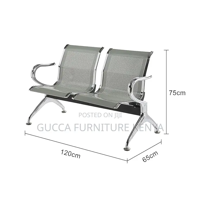 Office Benches:2-Seater Reception Guest Waiting Office Bench