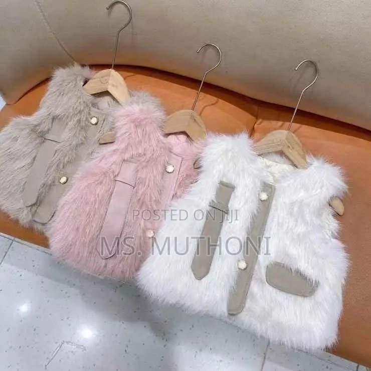 Beautiful Fur Half Jacket for Baby Girls 1 to 5 Years