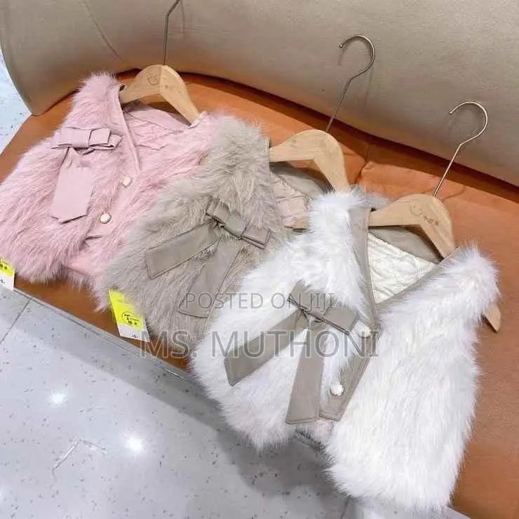 Beautiful Fur Half Jacket for Baby Girls 1 to 5 Years