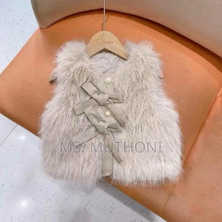 Beautiful Fur Half Jacket for Baby Girls 1 to 5 Years