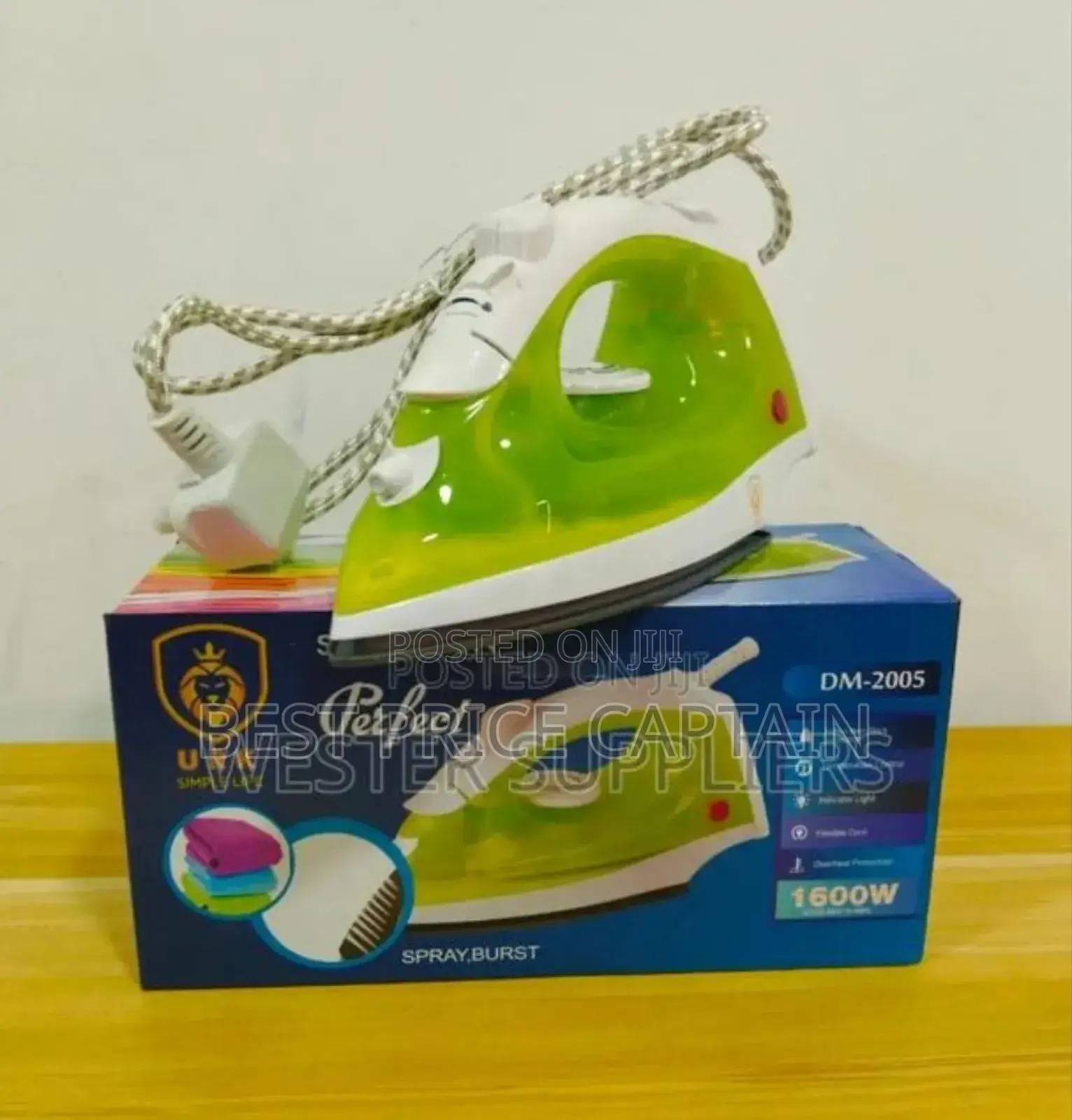 Urk Steam Iron Box
