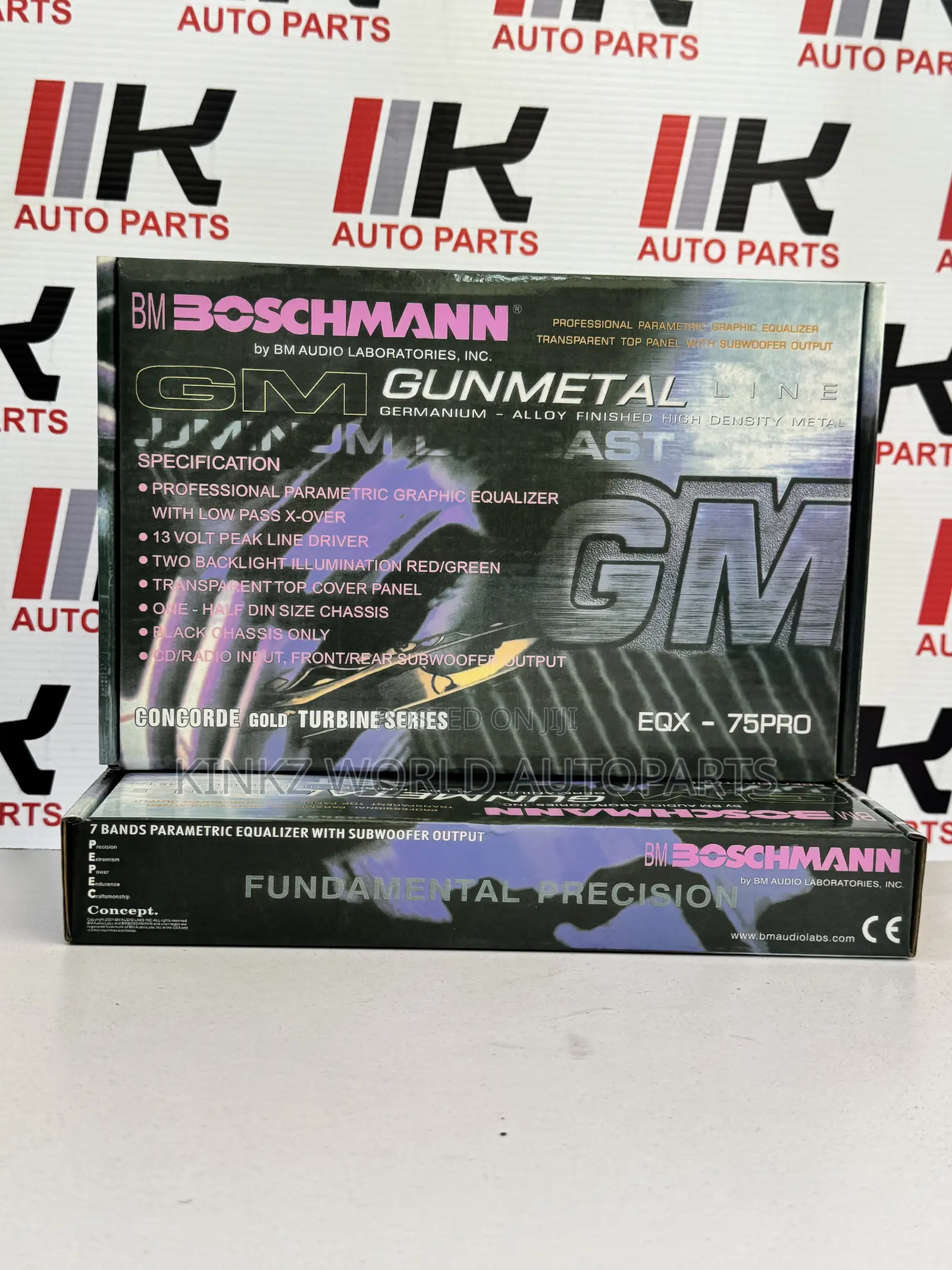Original Boschmann Car Audio Equalizer EQX75 PRO