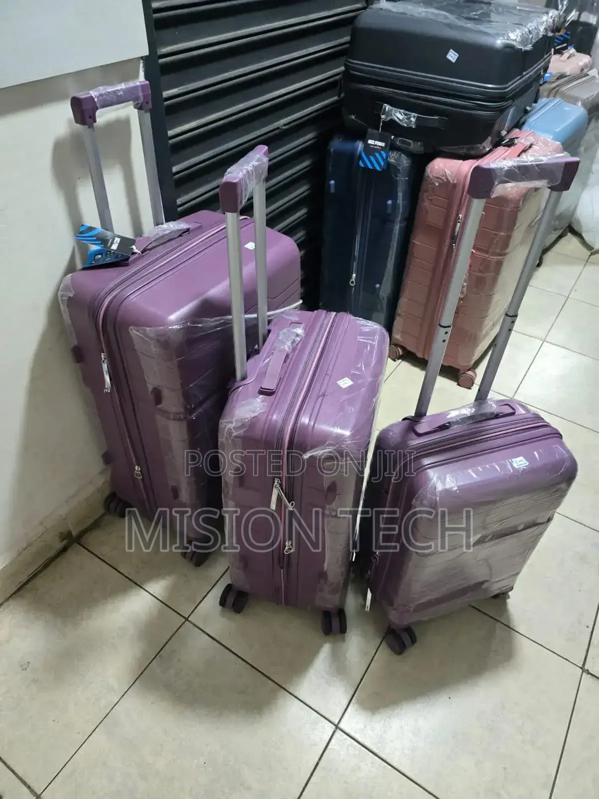3 in 1 Luxurious Fibre Suitcase Briefcase Travel Bag