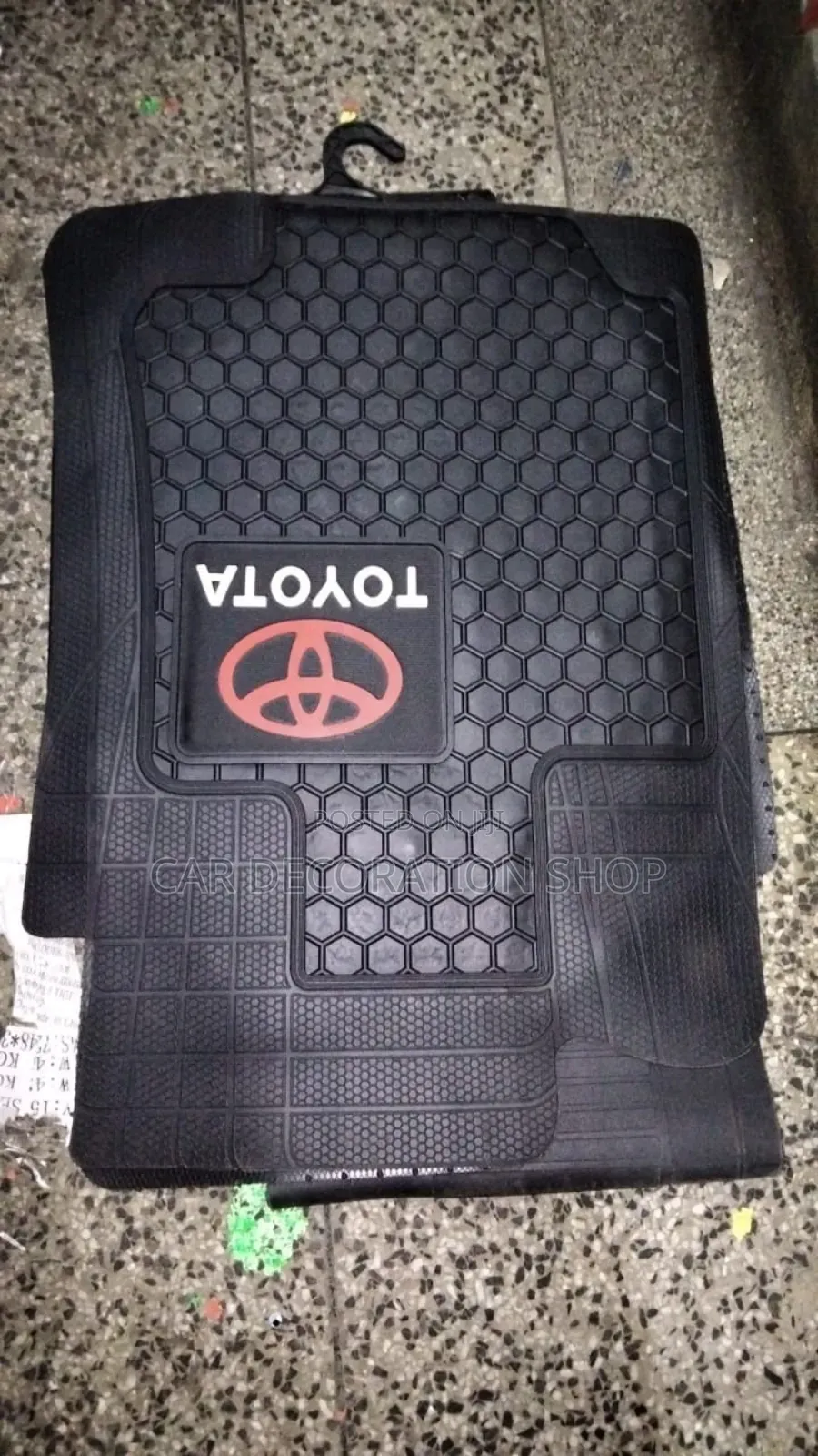 3pc Wide Mats With Toyota Logo