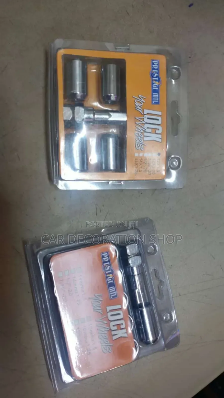 Different Lock Safety Rim Nuts