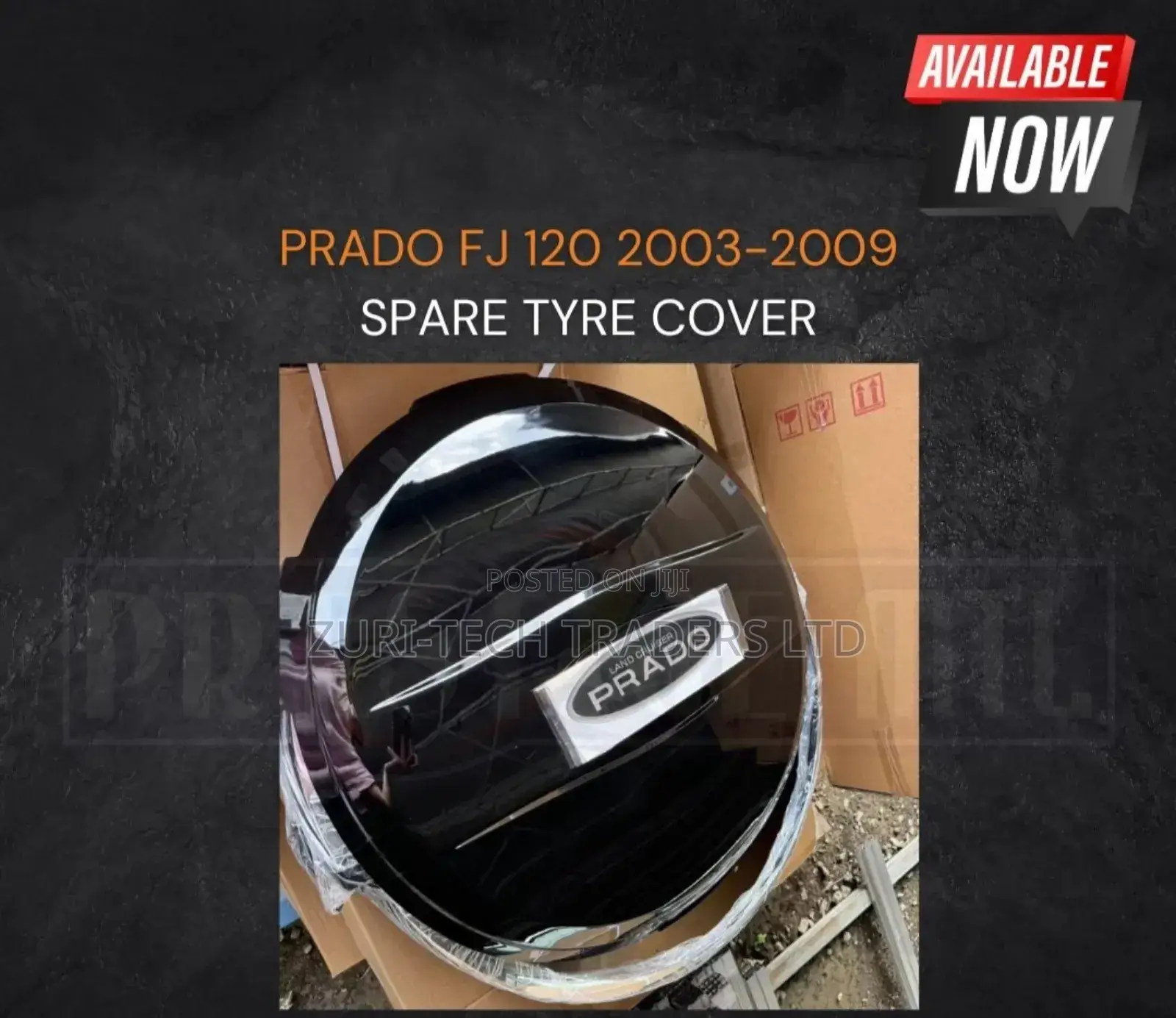 Prado 150 Spare Wheel Cover