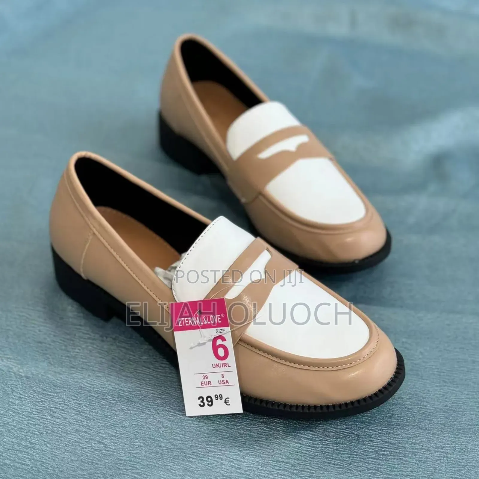 Two-Tone Leather Brogues (Eternal Love)*