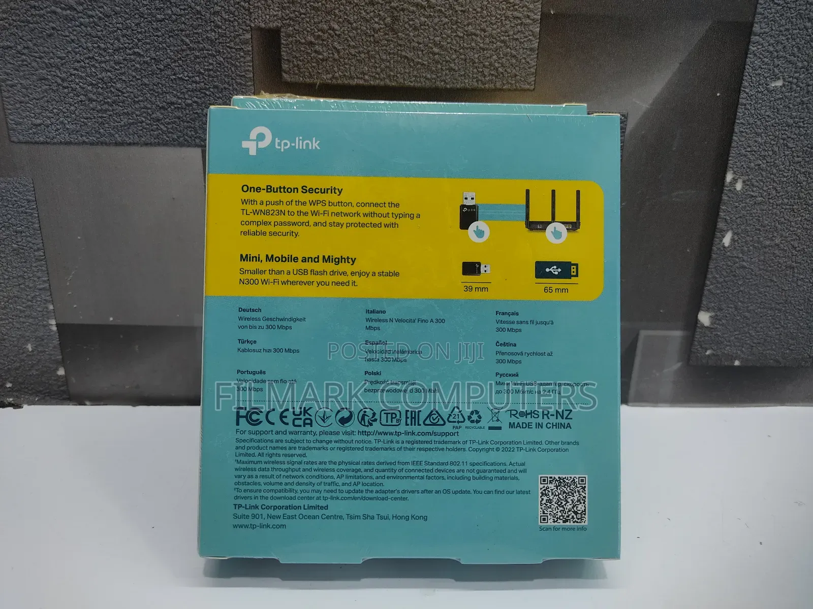 TL-WN823N 300mbps Mini Wireless N USB Adapter (Wifi Adapter)