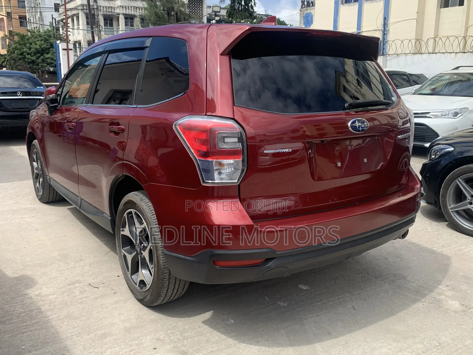 Subaru Forester 2017 Burgundy