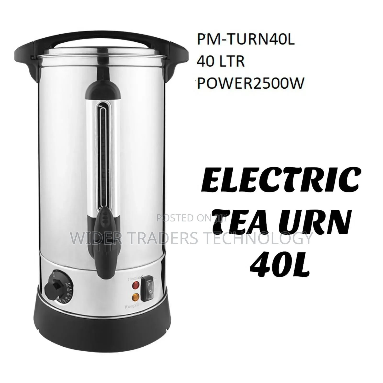 Electric Tea Urns 
40 Litres