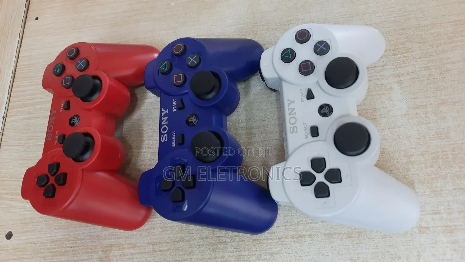 New Ps3 Game-pads( Red,Blue, Black & White) Available.