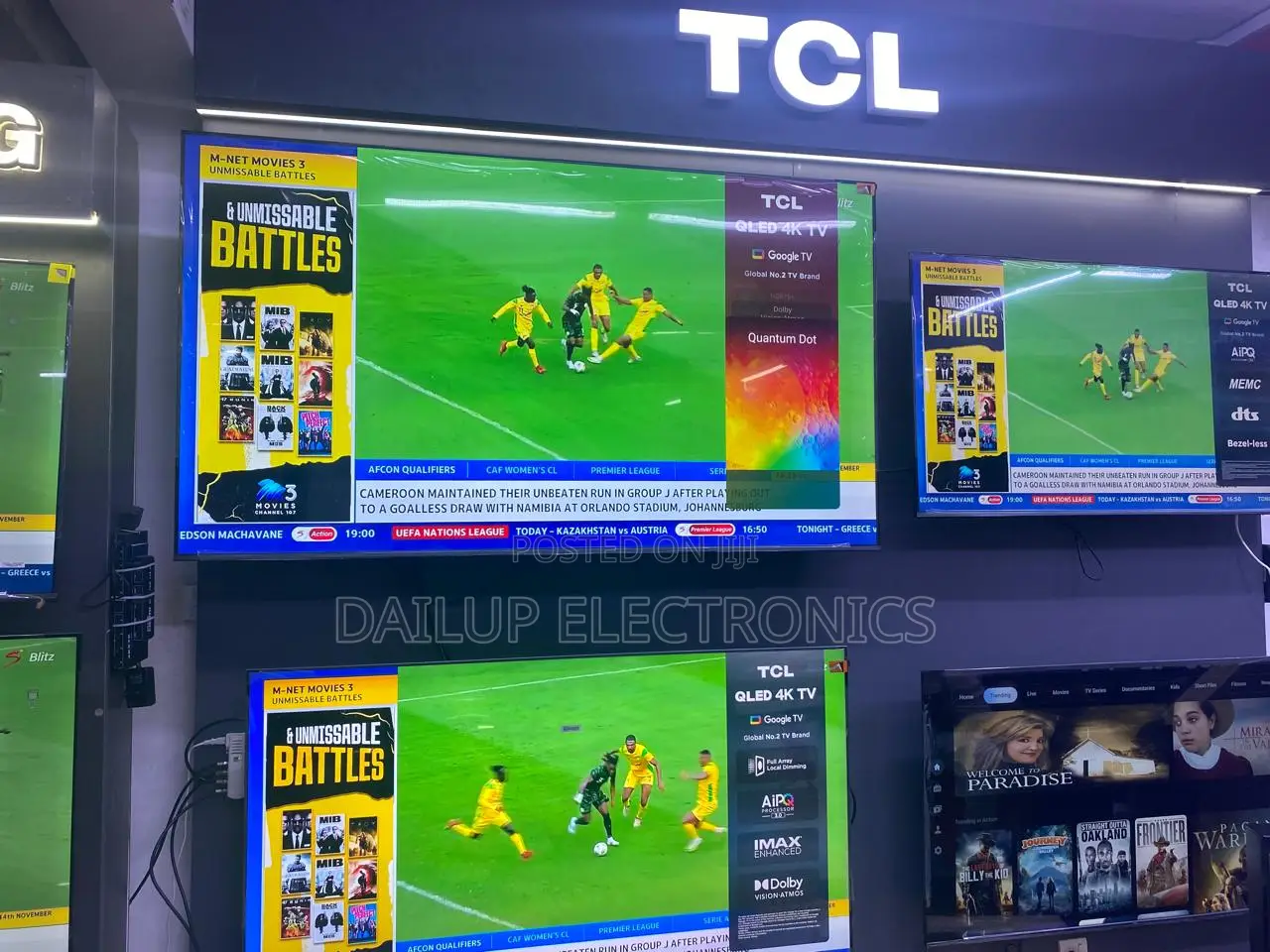 TCL 50 Inch HDR Google Tv With East Africa Warrant