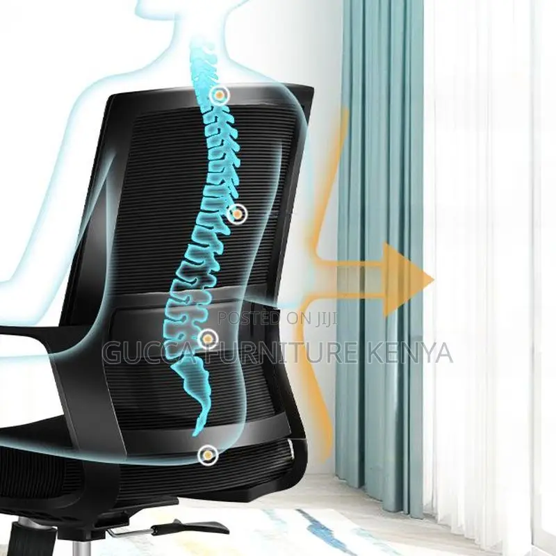Office Chairs:Ergonomic Upholstered Studio Adjustable Chair