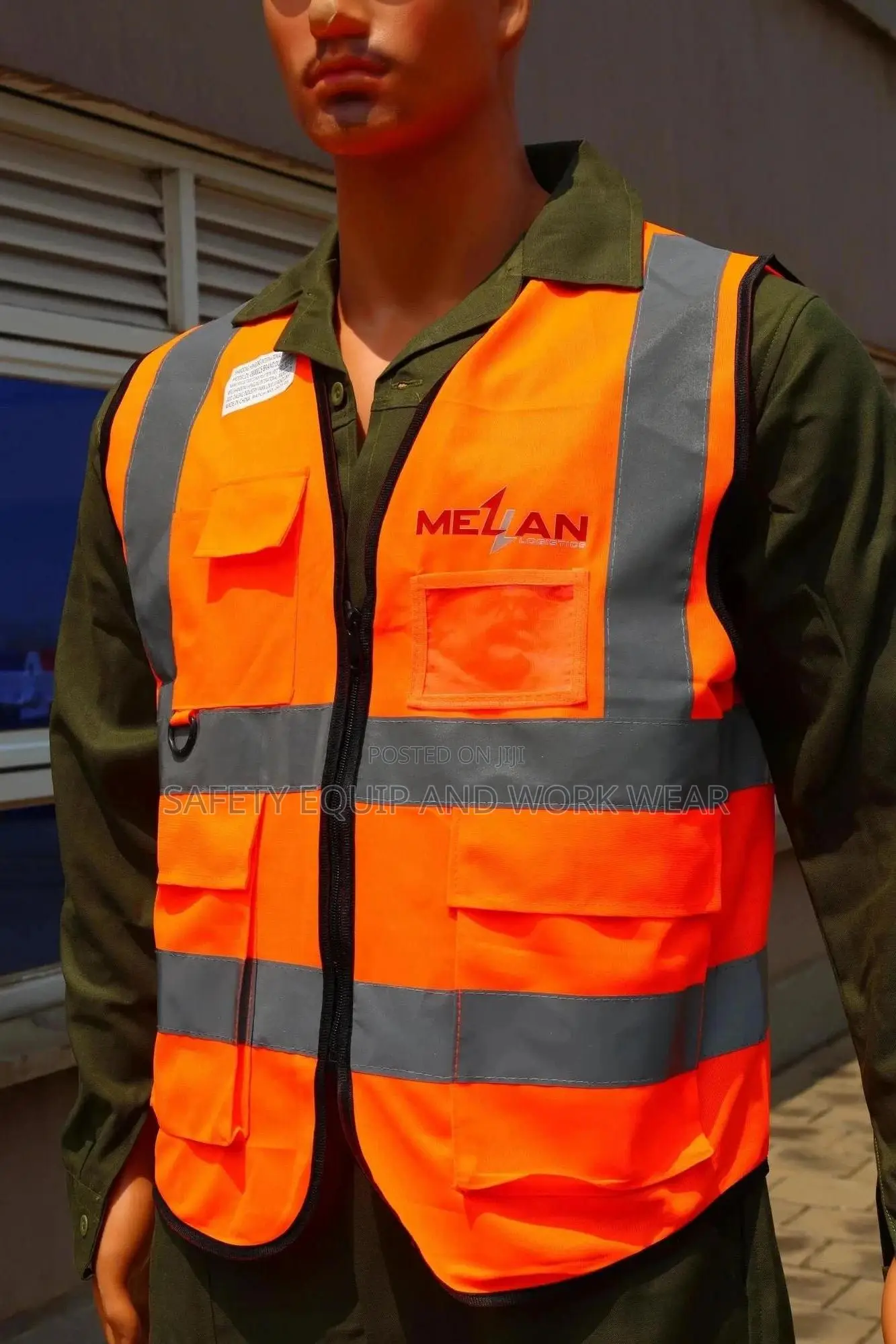 Branded Reflector Class 2 High Visibility Vest