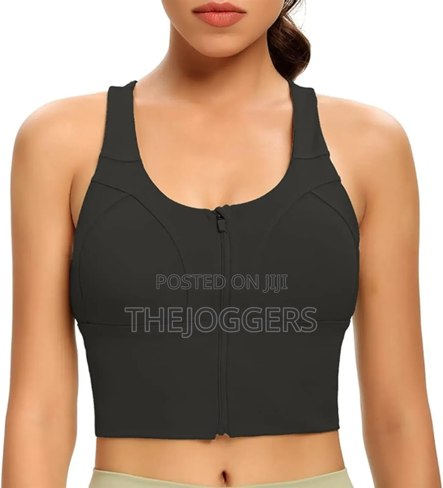 Yoga Sports Bras With Front Zipper
