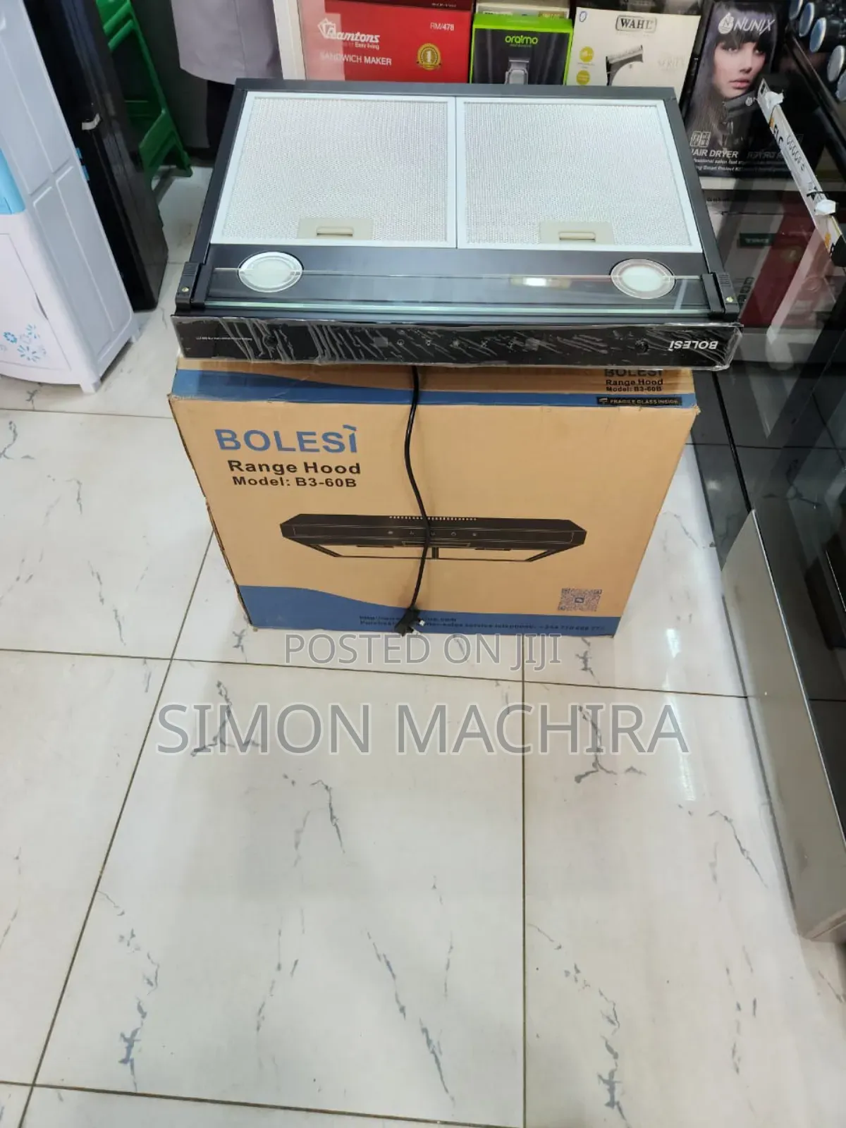 60cm Bolesi Hood Kitchen
