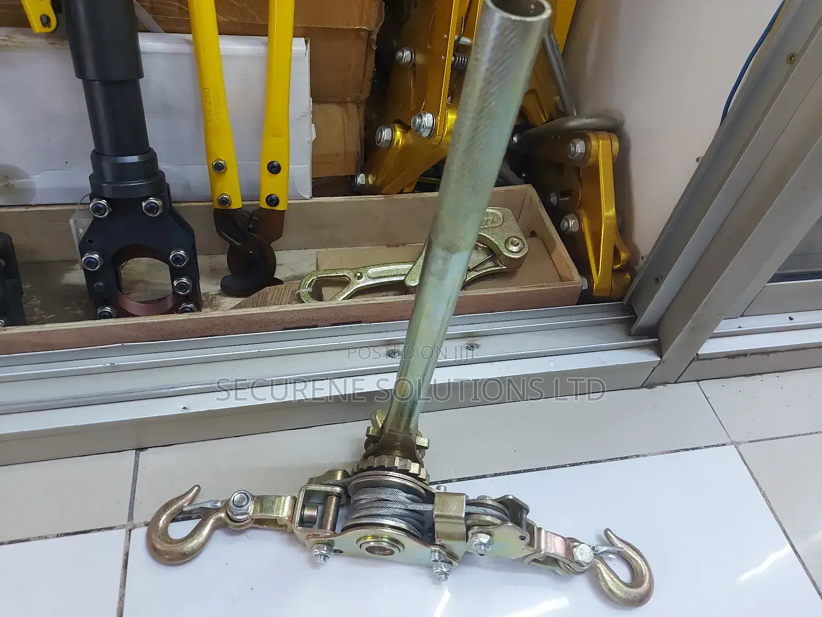 2t Hand Winch Tensioner Puller for Cable Puller Wire Drawer